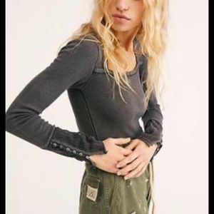 NWOT free people give a little love cuff thermal